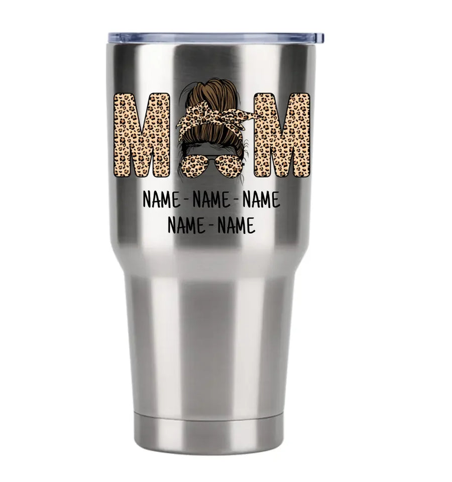 Mom And Kids Personalized Tumbler
