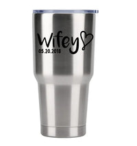 Vaso personalizado para esposo y esposa