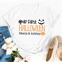 Our First Halloween Mommy & Me Personalized T-Shirt