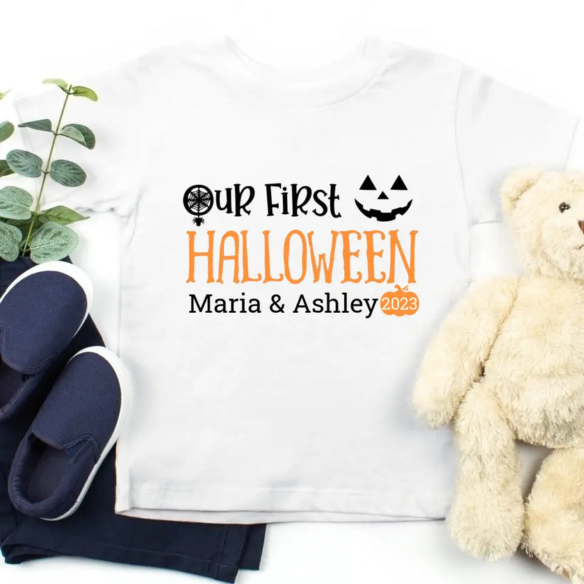 Our First Halloween Mommy & Me Personalized T-Shirt