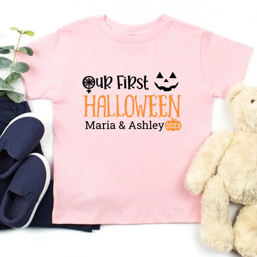 Our First Halloween Mommy & Me Personalized T-Shirt