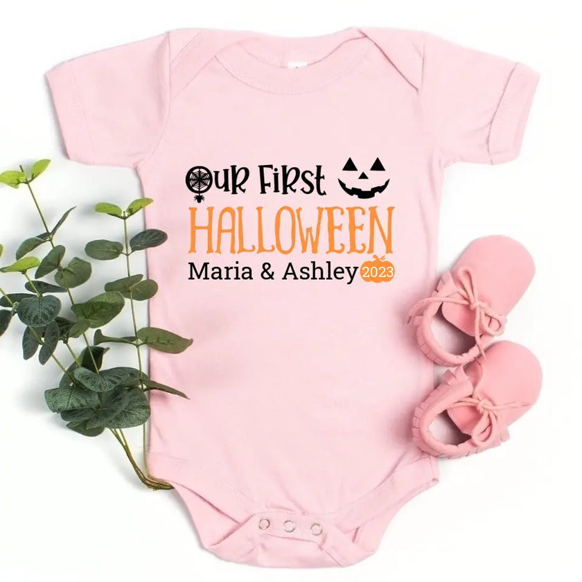 Our First Halloween Mommy & Me Personalized T-Shirt