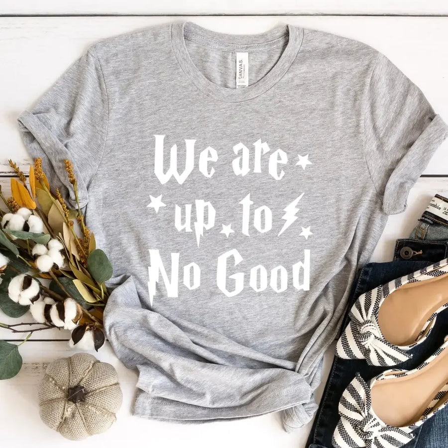 Solemnly Swear We are up to No Good Couples/Besties Tee