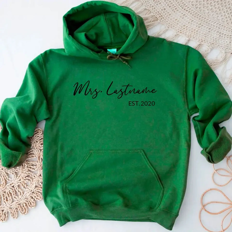 Sudadera con capucha personalizada de señora