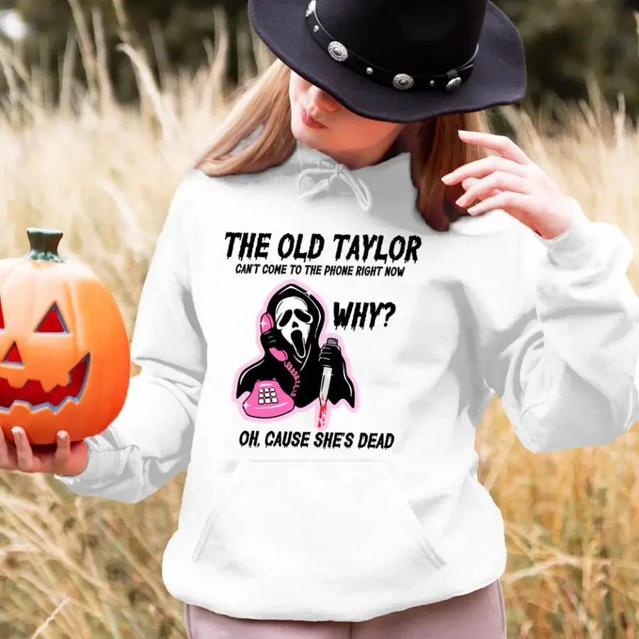 The Old Tay Can't Come to The Phone Right Now Halloween Top