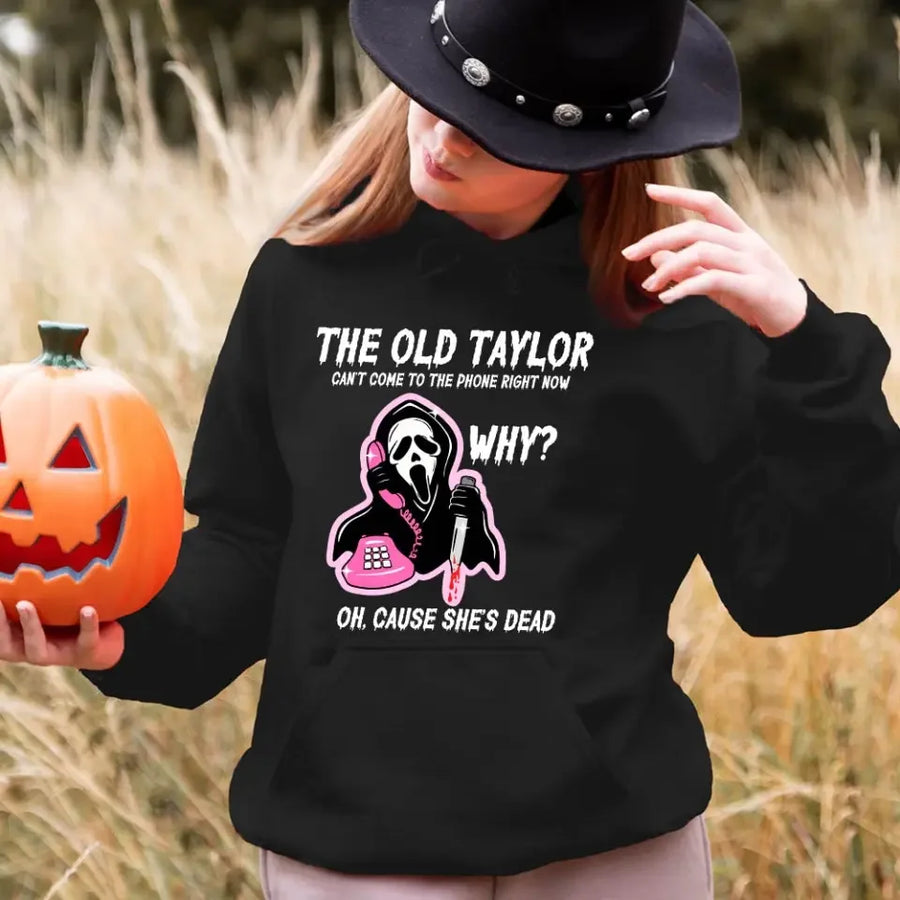 The Old Tay Can't Come to The Phone Right Now Halloween Top