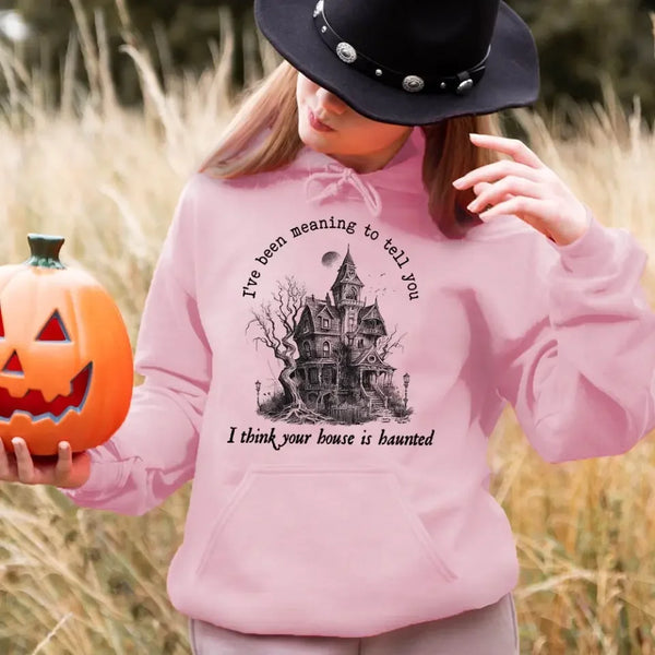 I Think You're House Is Haunted Seven Halloween Top