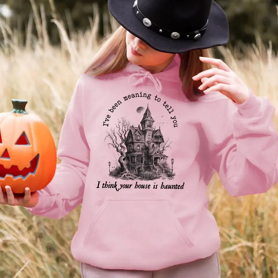 I Think You're House Is Haunted Seven Halloween Top
