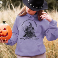 I Think You're House Is Haunted Seven Halloween Top