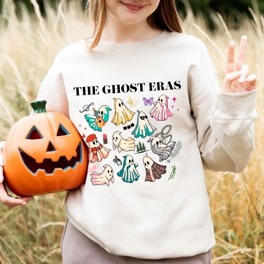The Eras Spooky Ghost Halloween Top