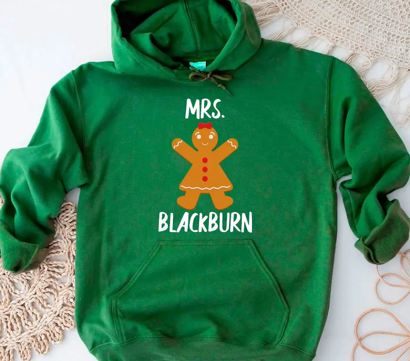 Personalized Mr & Mrs Christmas Tee