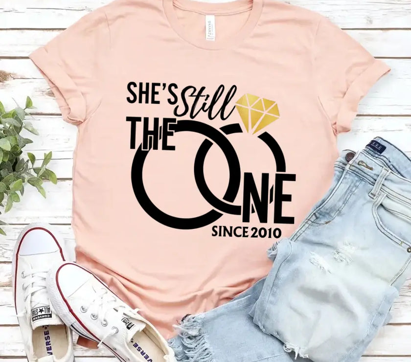 She & He Still The One Years Shirts 💎