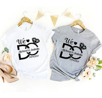 Custom 'We Do' Engagement Shirt – Personalized Couple Tees