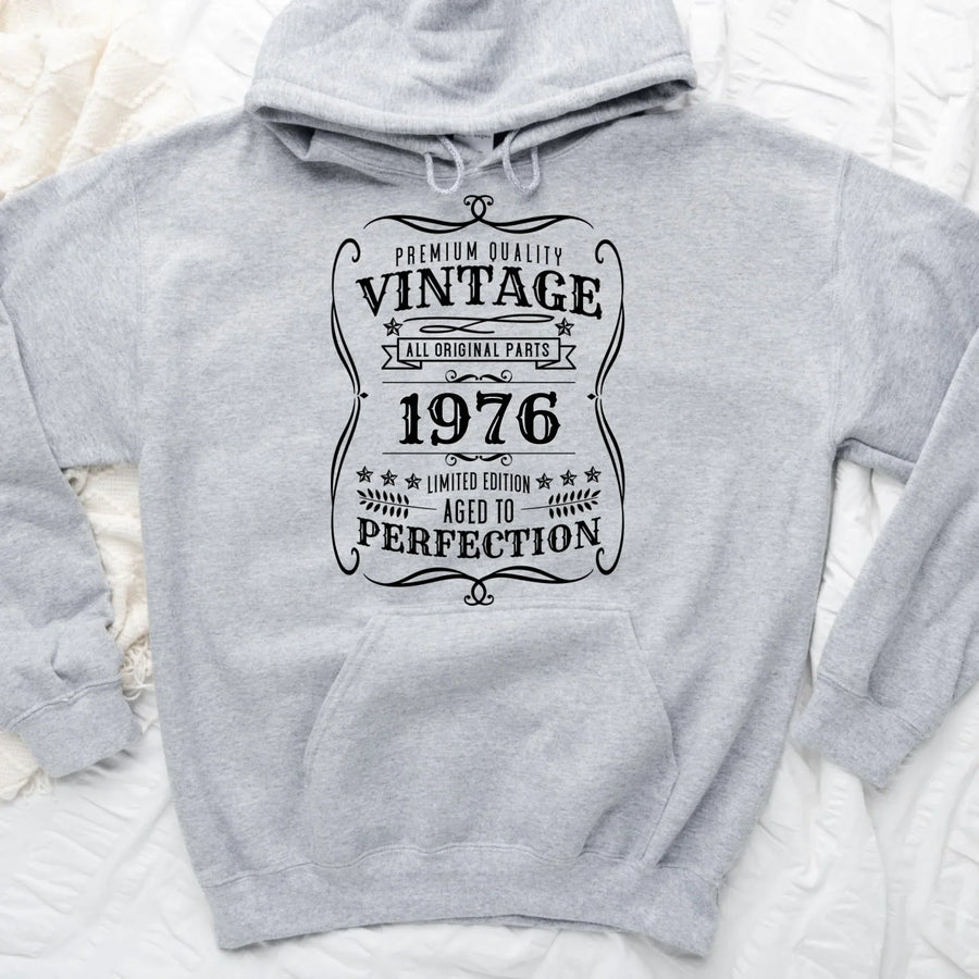 Camiseta vintage de cumpleaños envejecida a la perfección