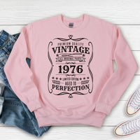 Camiseta vintage de cumpleaños envejecida a la perfección