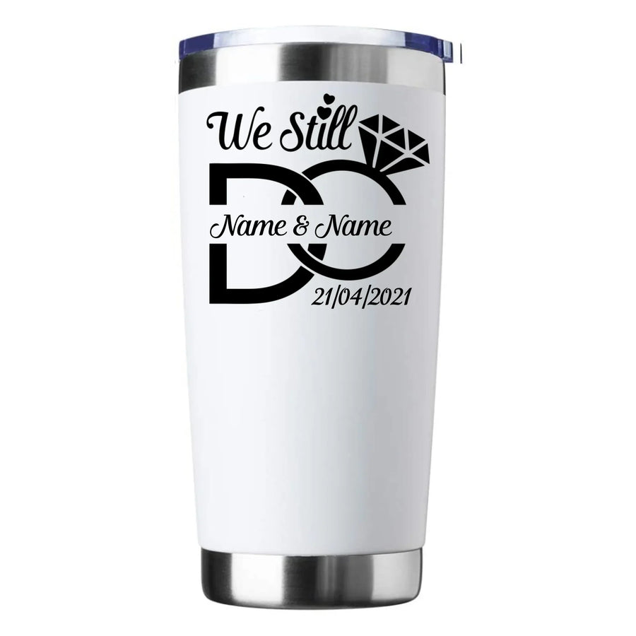 Todavía lo hacemos Vaso personalizado centrado