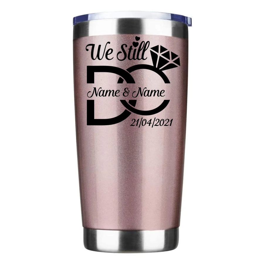 Todavía lo hacemos Vaso personalizado centrado