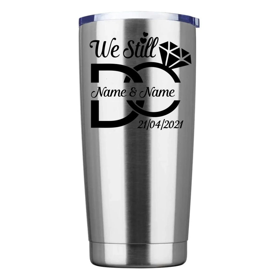 Todavía lo hacemos Vaso personalizado centrado