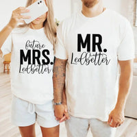 Future Mrs & Mr Personalized T-Shirt