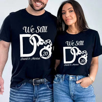 Funny Handcuffs We Still Do Anniversary Matching Shirts