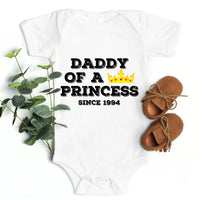 Camiseta "Papá de una princesa, hija de un rey"