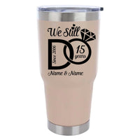 Customizable 30oz Insulated Vacuum Sealed Tumbler_pink