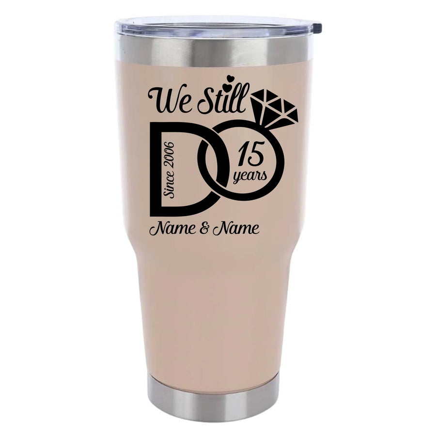 Customizable 30oz Insulated Vacuum Sealed Tumbler_pink