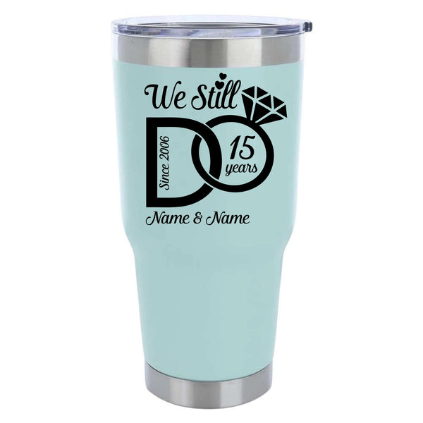 Customizable 30oz Insulated Vacuum Sealed Tumbler green