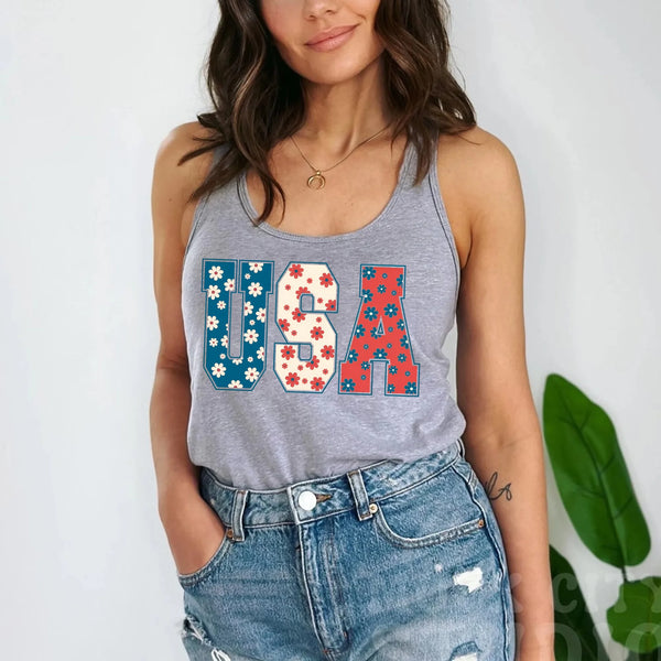 tank top model mockup heather grey-min