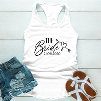 The Groom & The Bride Matching Matching Wedding Shirts