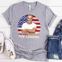 Dad, The Man, The Myth, The Legend Tee - Personalized Father's Day Shirt