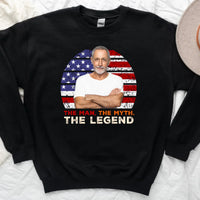 Dad, The Man, The Myth, The Legend Tee - Personalized Father's Day Shirt