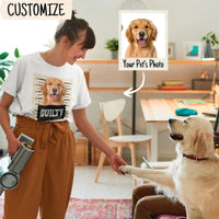 Your Pet's Mug Shot With Photo Personalized T-shirt