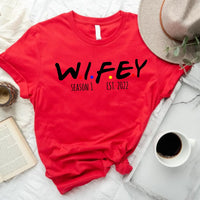 red t-shirt