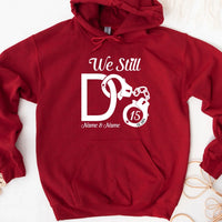 ❤️ Funny Handcuffs We Still Do Anniversary Matching Long Sleeve Shirts, Sweatshirts & Hoodies ⛓️