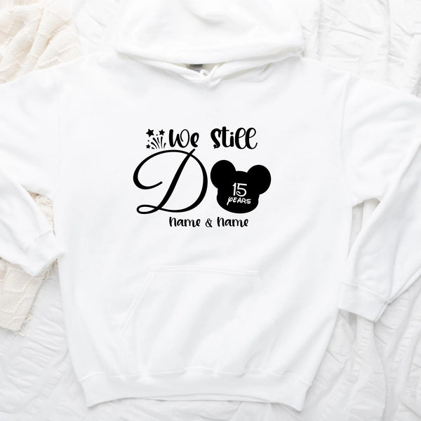 We Still Do Magic Theme Personalized Anniversary Long Sleeve, Sweatshirt & Hoodies
