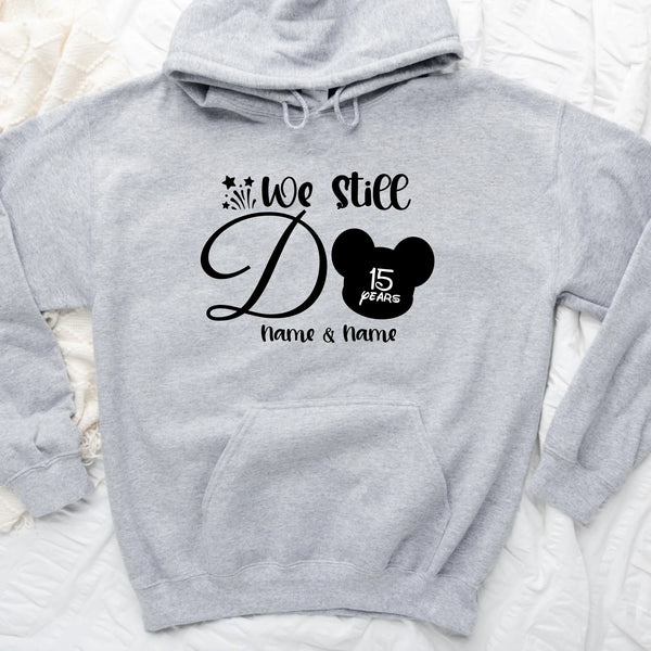 We Still Do Magic Theme Personalized Anniversary Long Sleeve, Sweatshirt & Hoodies