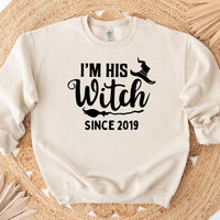 White Halloween sweatshirt