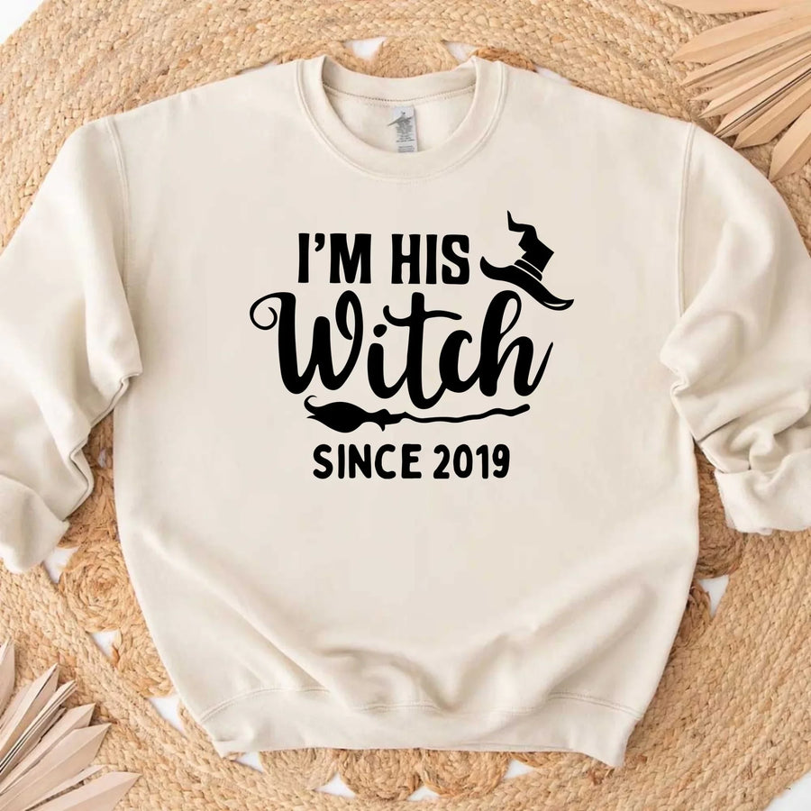White Halloween sweatshirt
