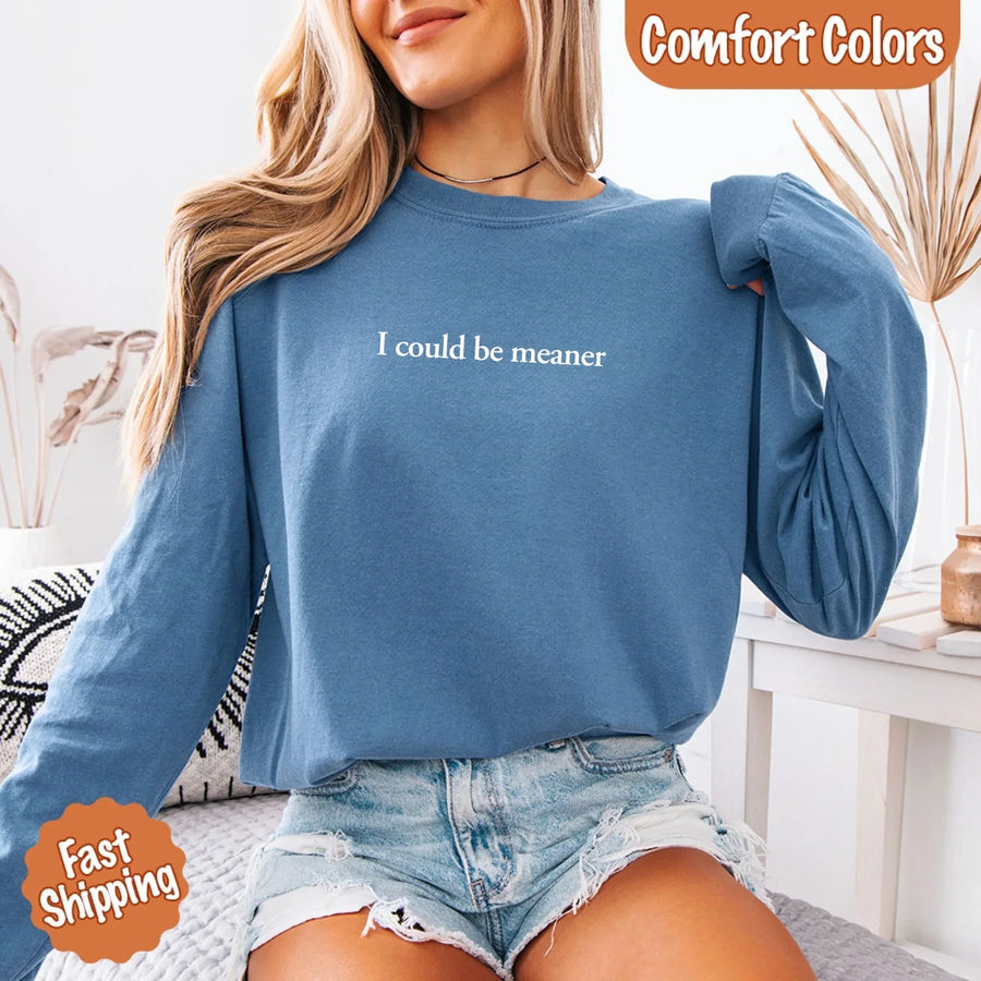 GOLDIE MOCKS - Comfort Colors 6014 - GM024 Blue Jean - Medium FR 1