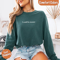 GOLDIE MOCKS - Comfort Colors 6014 - GM024 Blue Spruce - Medium FR 3