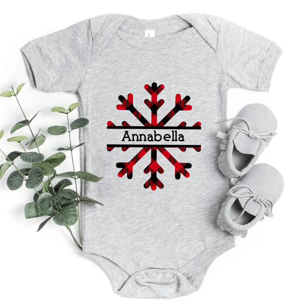 Personalized Flake Name Christmas T-Shirt