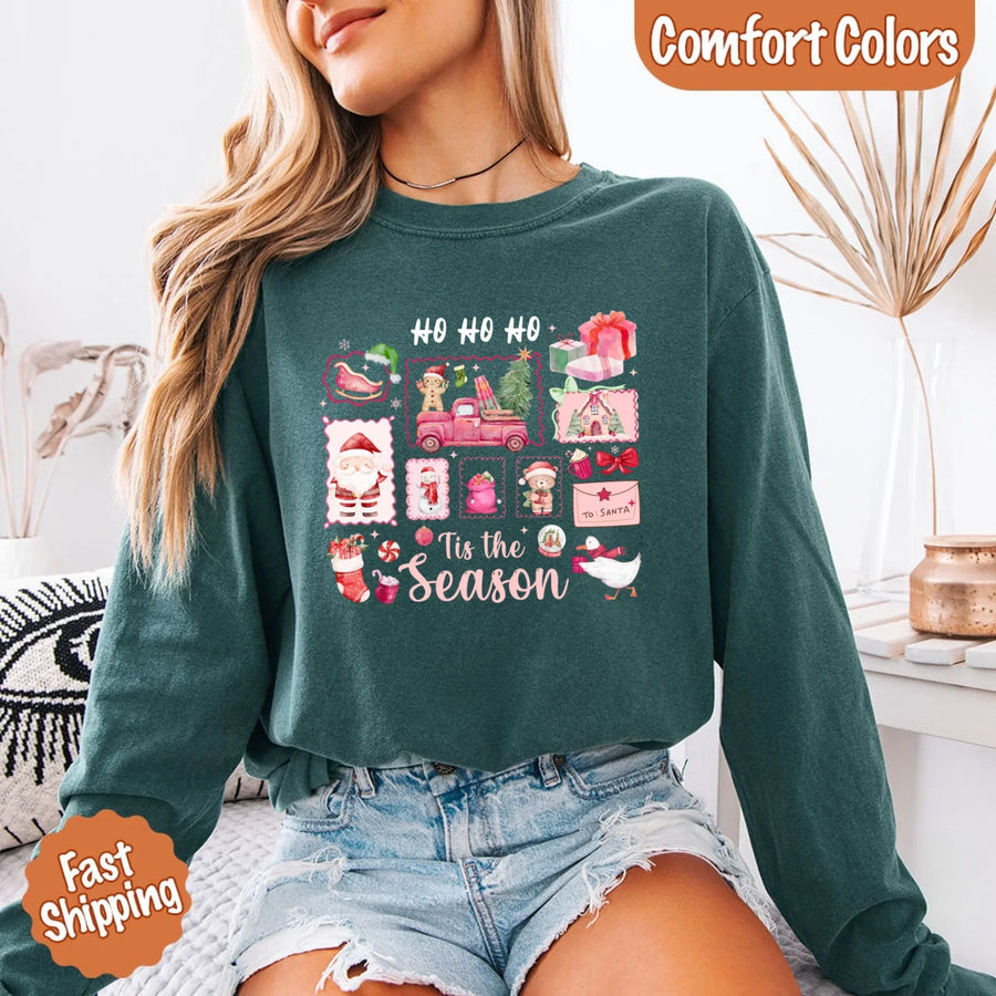 GOLDIE MOCKS - Comfort Colors 6014 - GM024 Blue Spruce - Medium FR 3