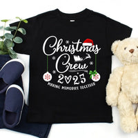 Family Christmas Crew 2025 Making Memories Together T-shirt