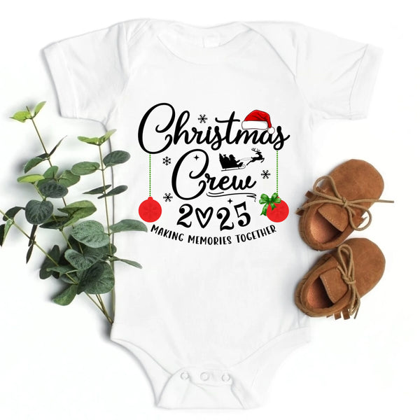 Family Christmas Crew 2025 Making Memories Together T-shirt