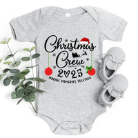 Family Christmas Crew 2025 Making Memories Together T-shirt