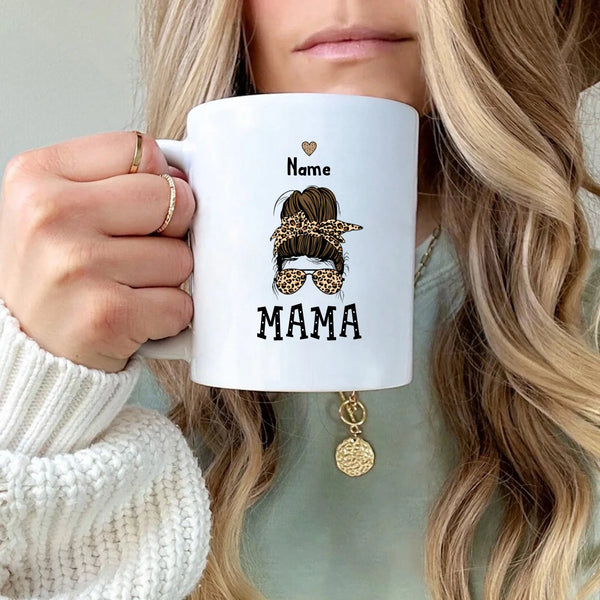 11oz white model mockup