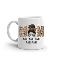 Mom And Kids Personalized Mug