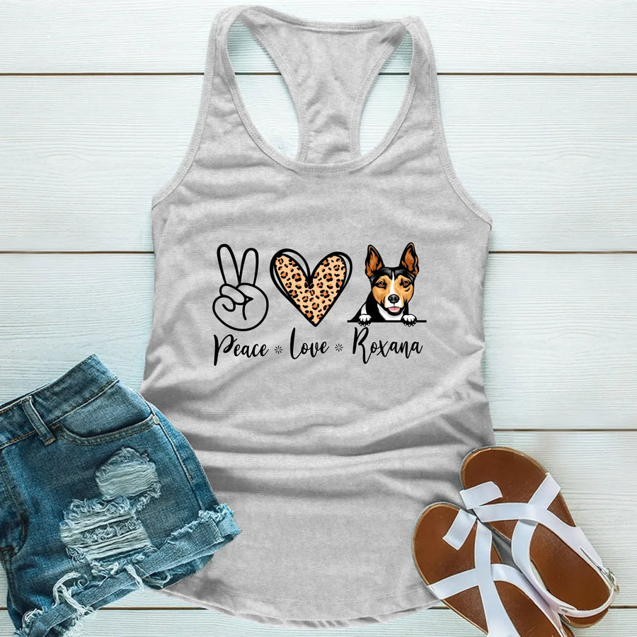 Peace Love Dog Tee