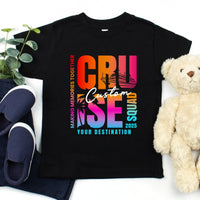 Cruise Squad 2026 Shirts Custom Matching Family Vacation Tees